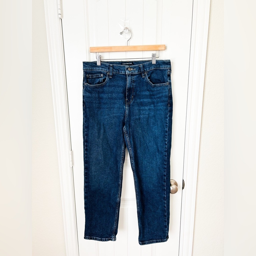 Calvin Klein Straight Leg Jeans Size 14
